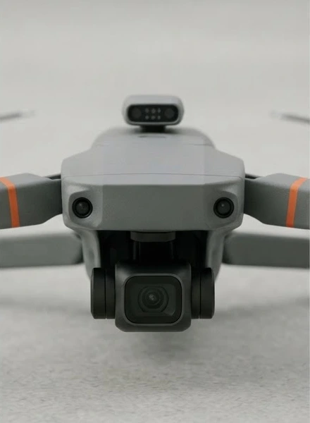 Concept detail of a drone camera and sensors